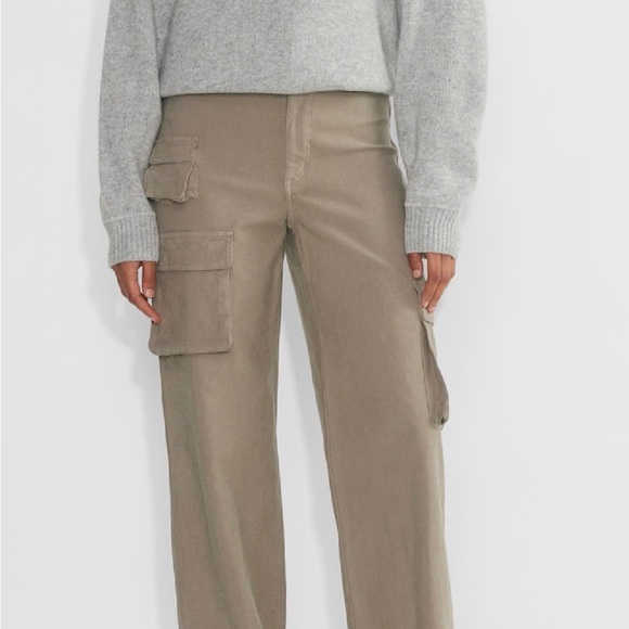 Aritzia Denim - Aritzia Tan Straight Leg Cargo
